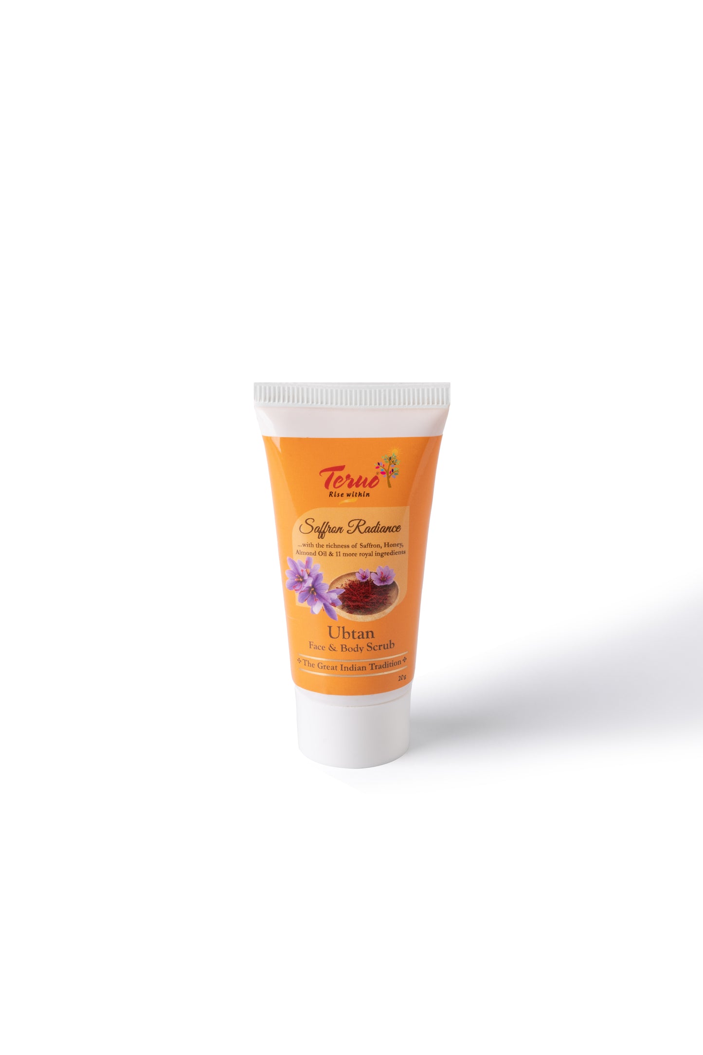 Saffron Radiance Ubtan Face & Body Scrub